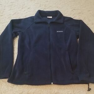 Columbia Navy Blue Fleece Jacket